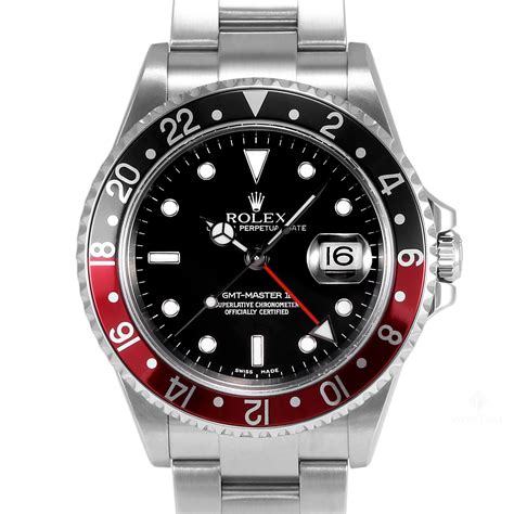 2005 rolex gmt master ii|Rolex black and red bezel.